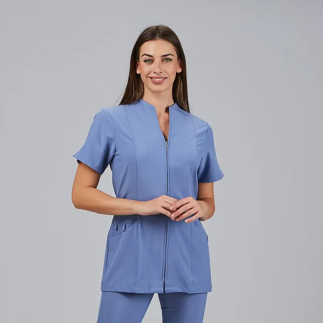 GARY'S Yanira blouse médicale femme noir microfibre