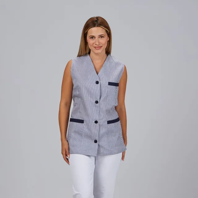 Gary's Vichy blouse femme sans manches vichy