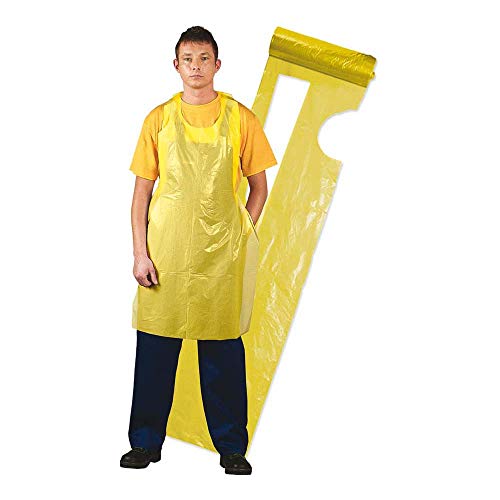 Reis FFOL-ROLL tablier jetable jaune 117x70 cm rouleau 100