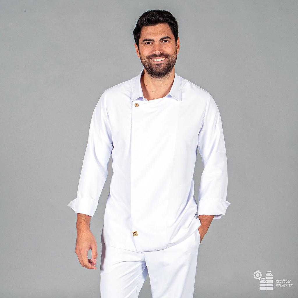 Gary's Arias veste cuisine unisexe blanche recyclée
