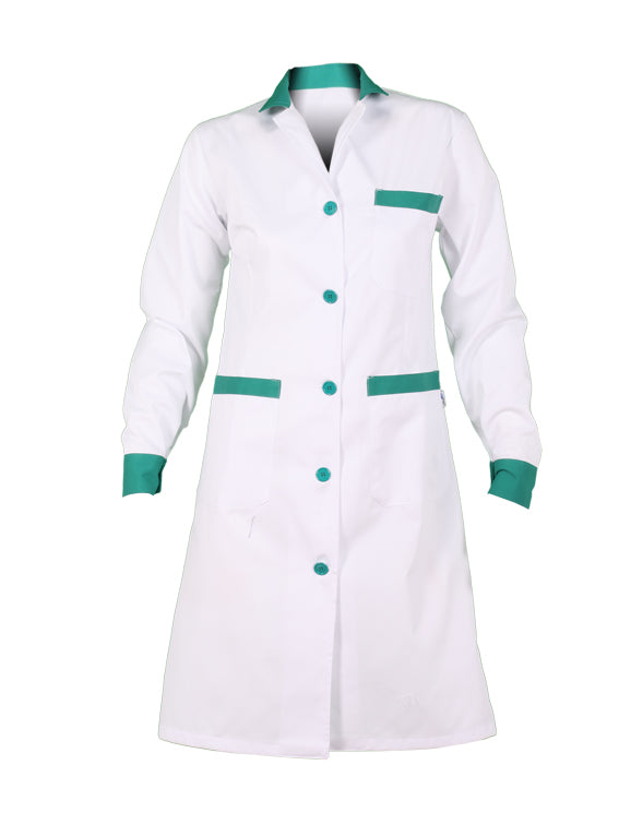 GARY'S blouse travail femme bleu marine M