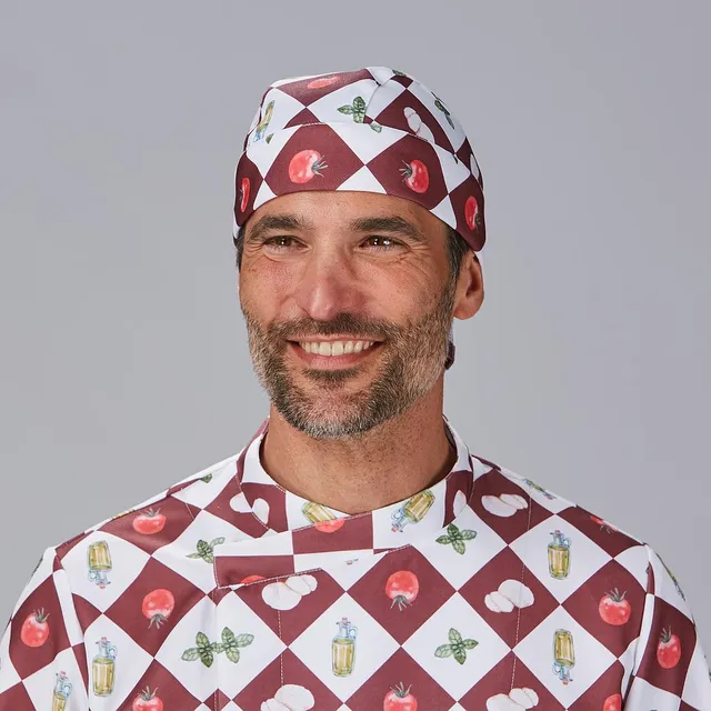 Gary's calot pirate coton imprimé alcachofa taille unique