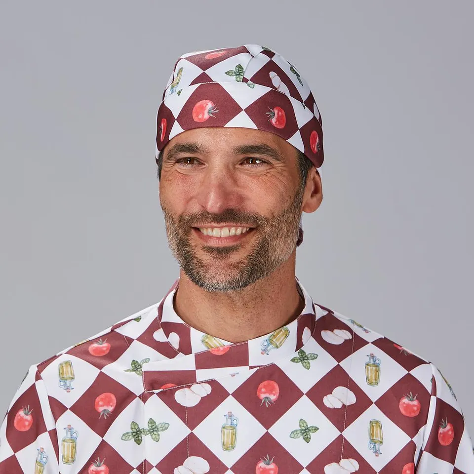 Gary's calot pirate coton imprimé alcachofa taille unique