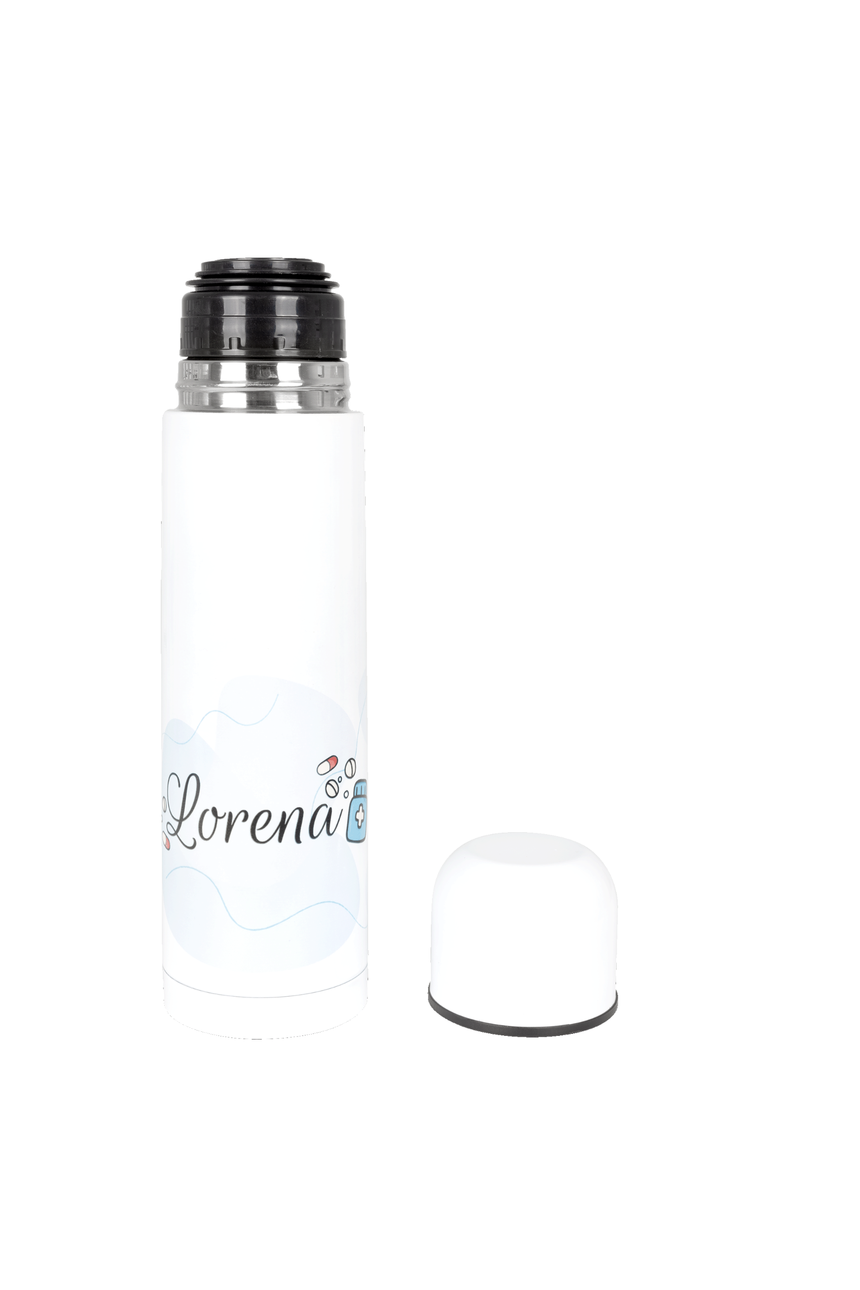 Enfermania Regalos Farmaceutico thermos inox 500 ml pharmacien