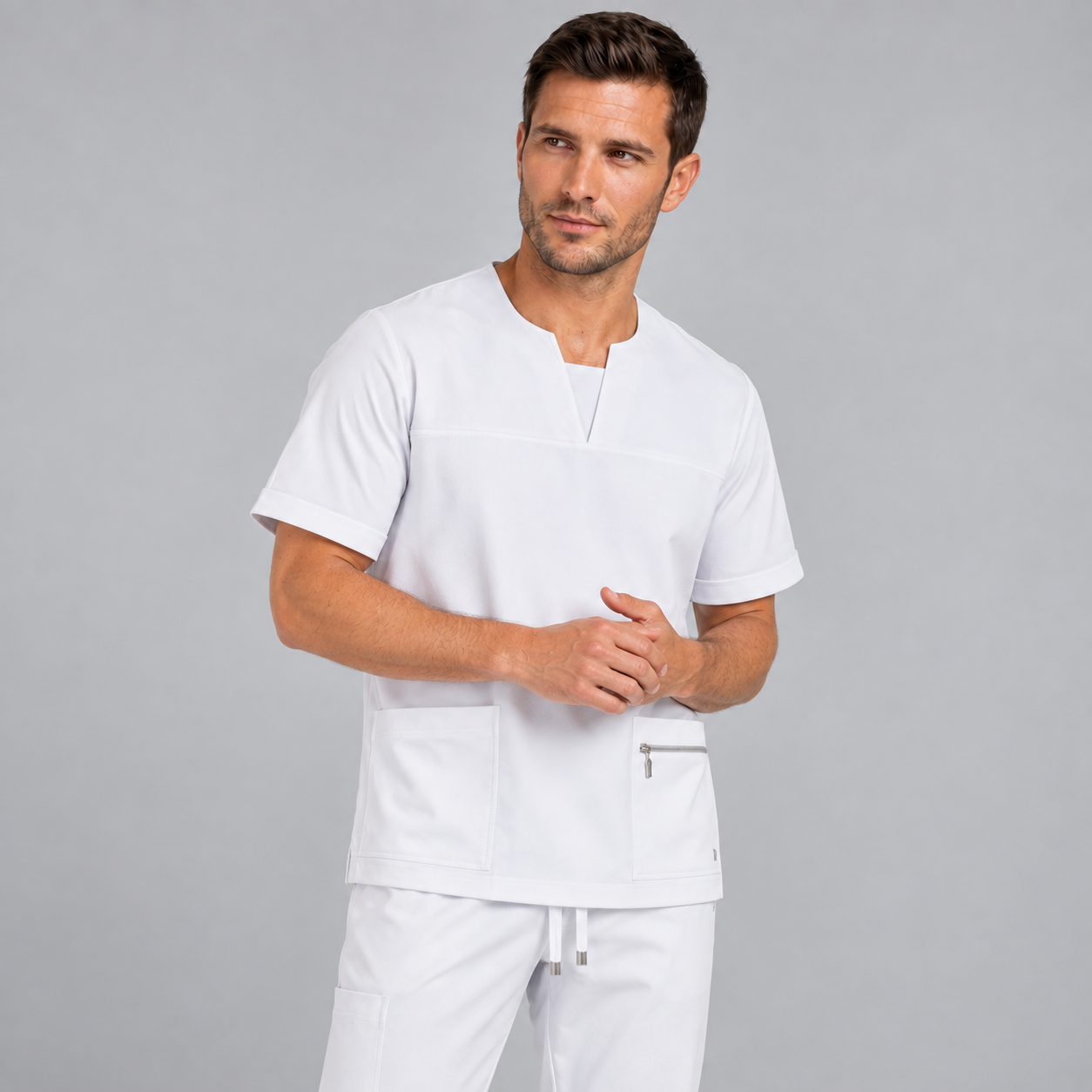 GARY'S Boris tunique homme slim noire Extrafiber stretch