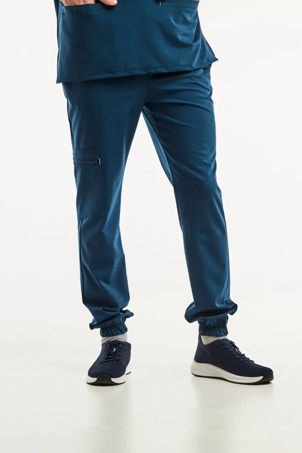 Aelin Slimfit NEW pantalon médical homme bleu turquoise