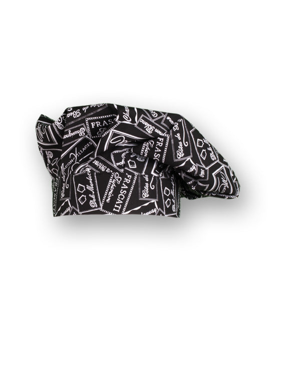 Toque Gary's Grand Chef imprimée carreaux noir blanc G
