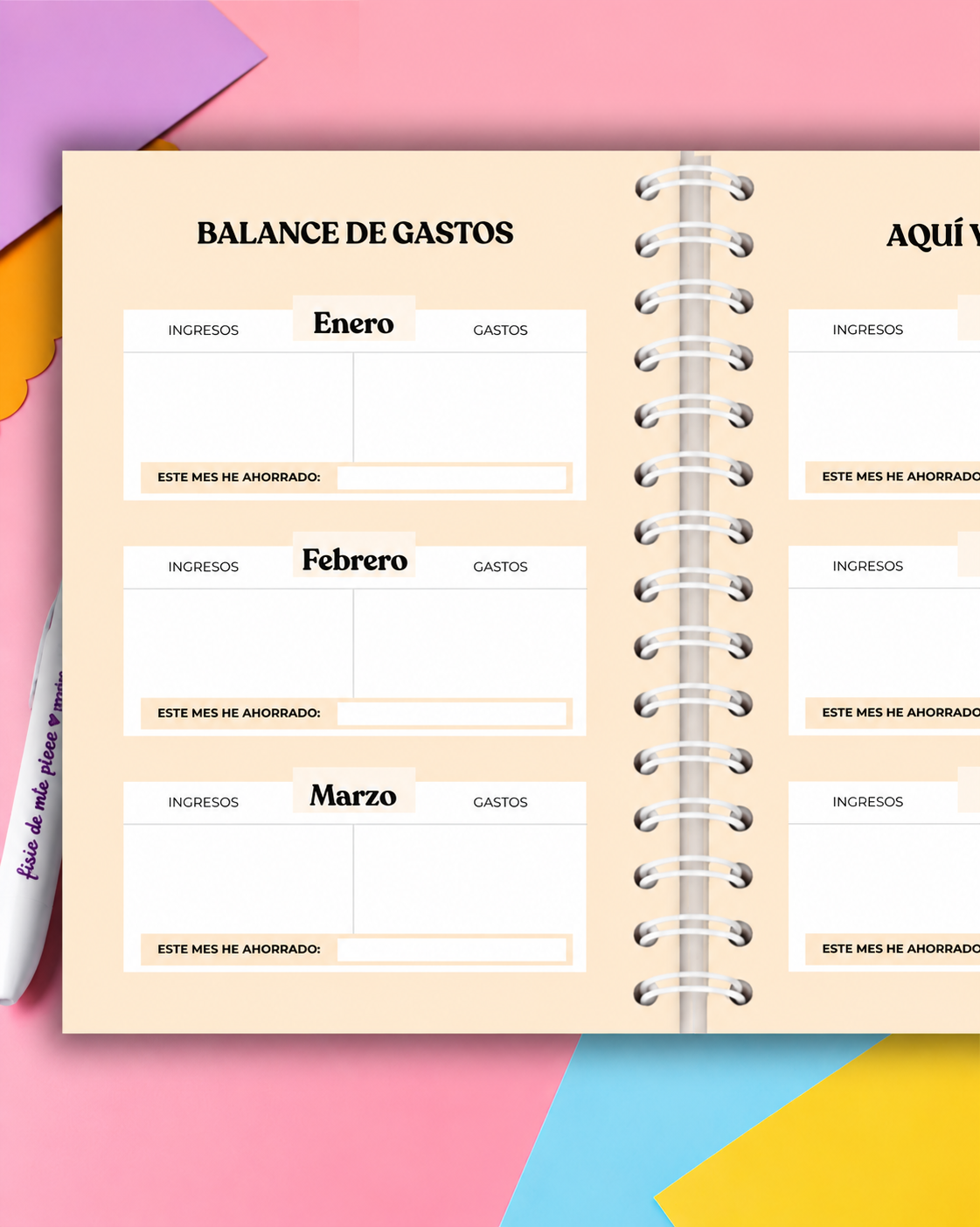 Enfermania Papelería Agenda kiné Fisio 2027 semaine