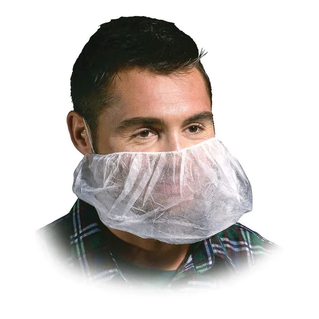 Reis OST25X40 Couvre-barbe blanc lot de 100