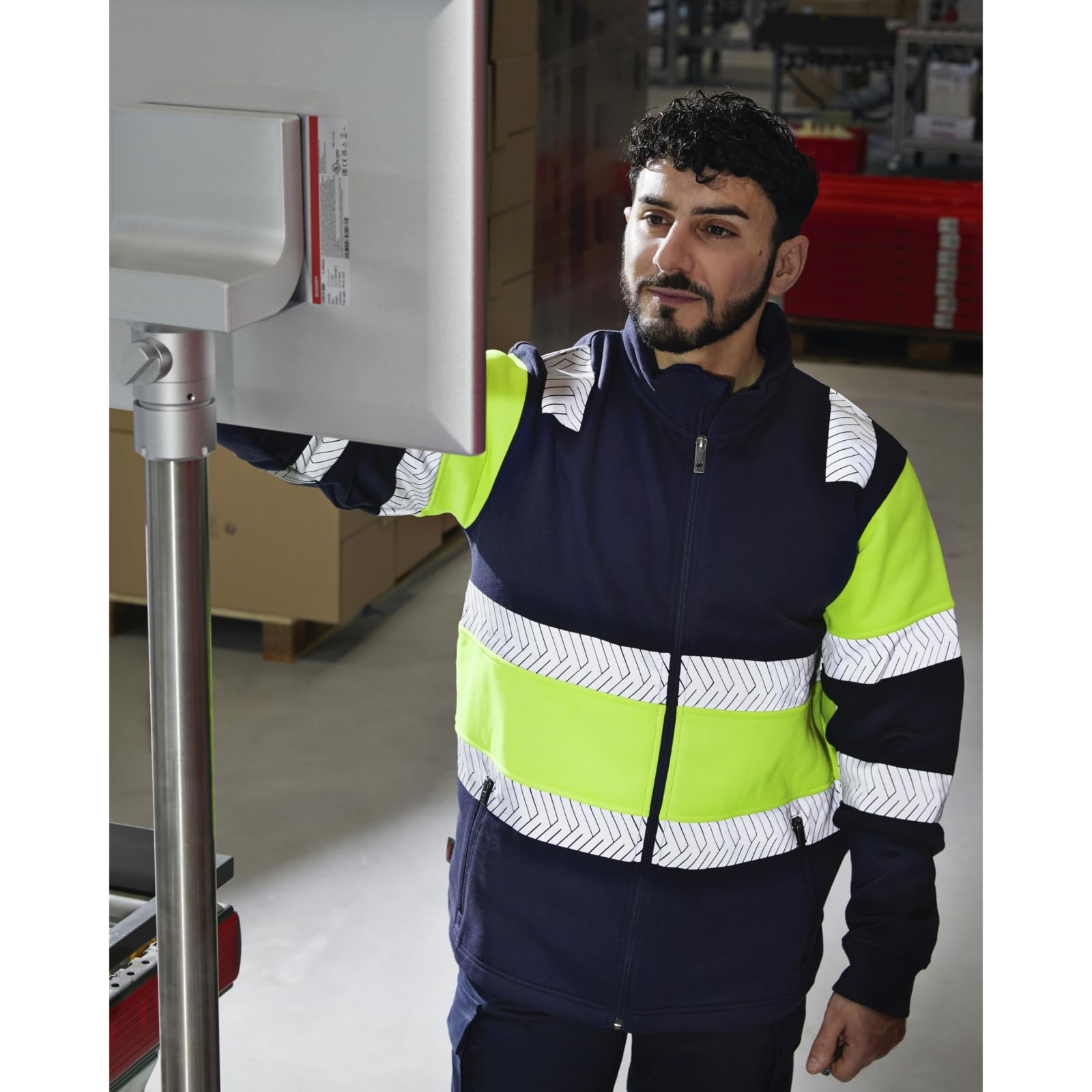 Würth MODYF Fluo One softshell haute visibilité jaune XL