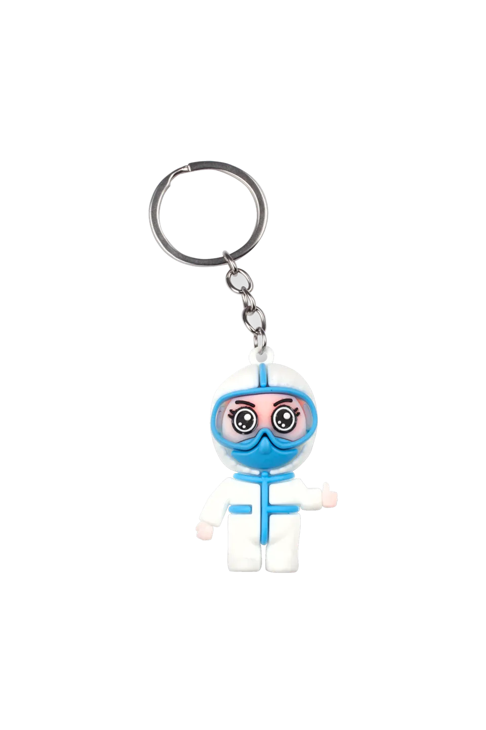 Enfermania Regalos porte-clés infirmière EPI gomme 5,3 cm