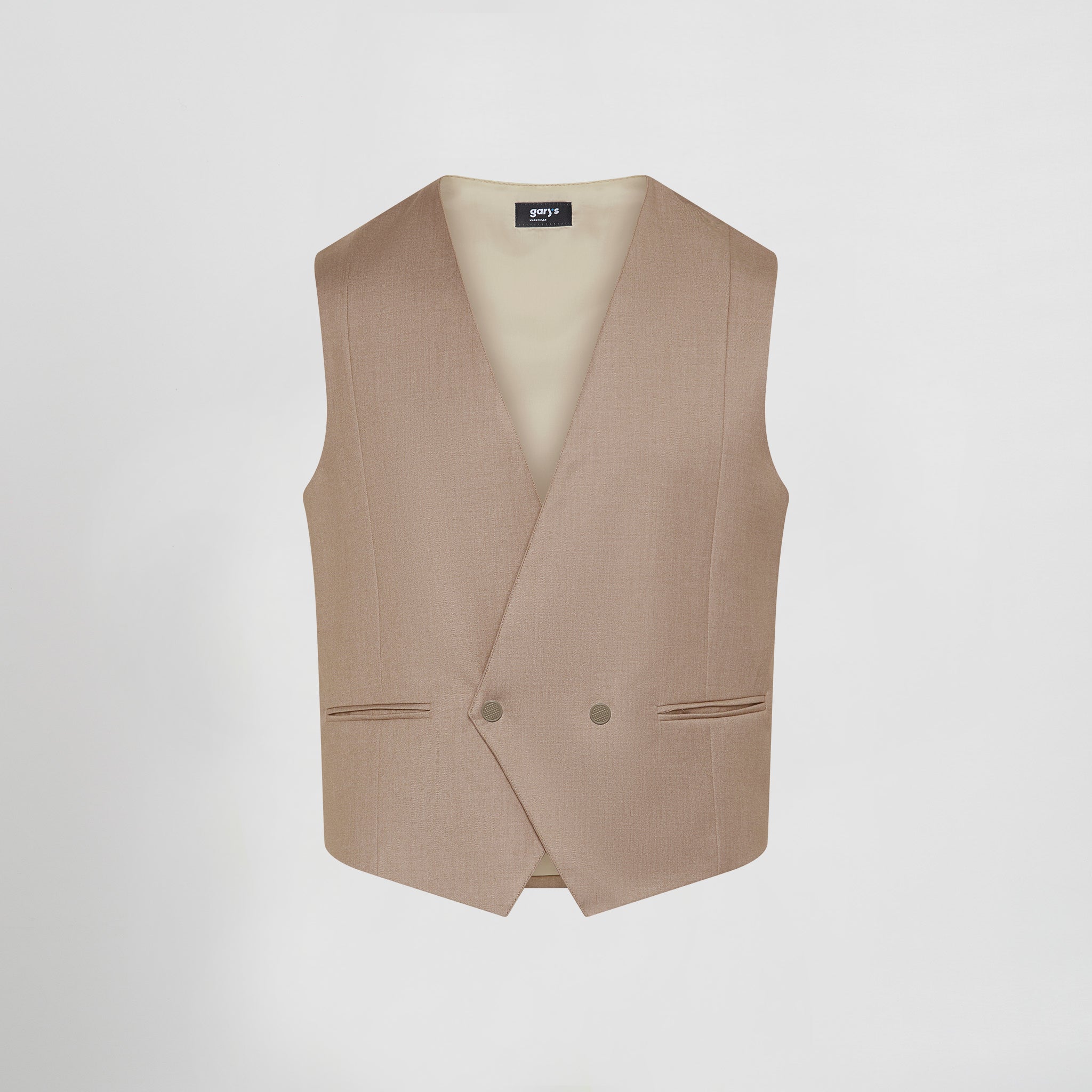 Gary's Pastor gilet homme marine croisé