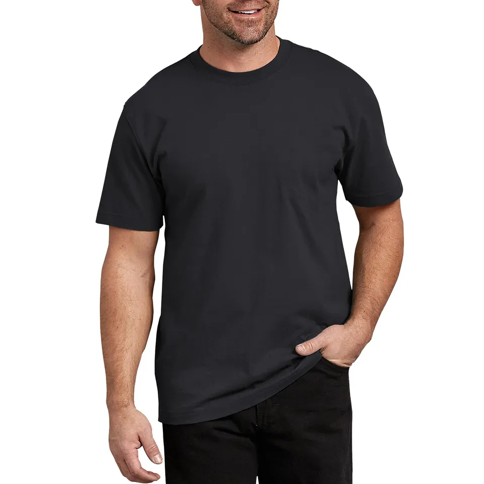 Dickies T-shirts tee-shirt lourd noir coton manches courtes