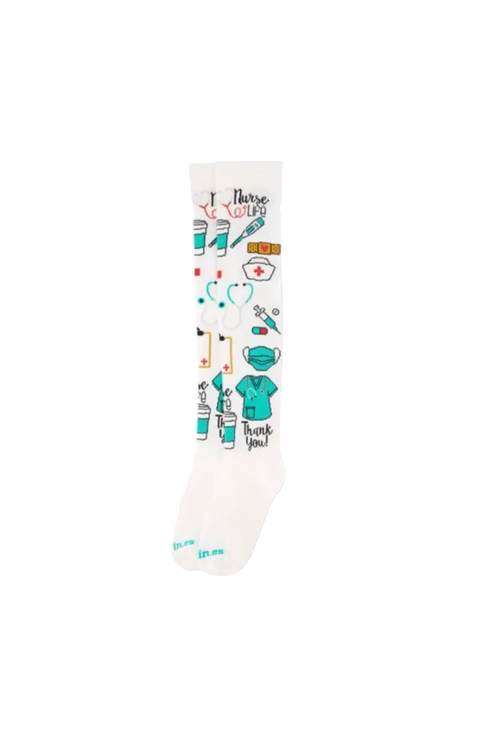 Enfermania Nurse Life chaussettes de compression infirmière S/M