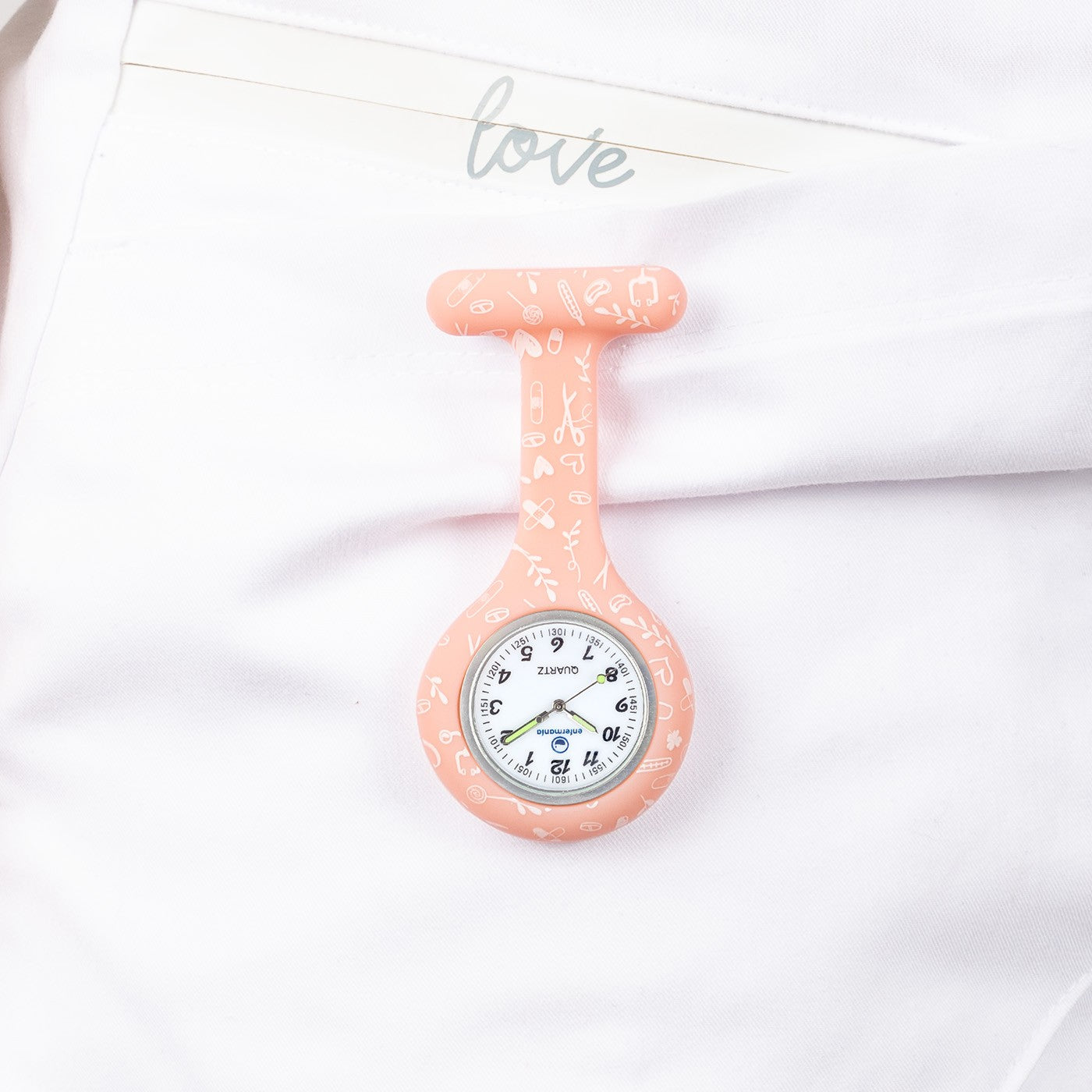 Enfermania Sweet montre infirmière silicone lavande