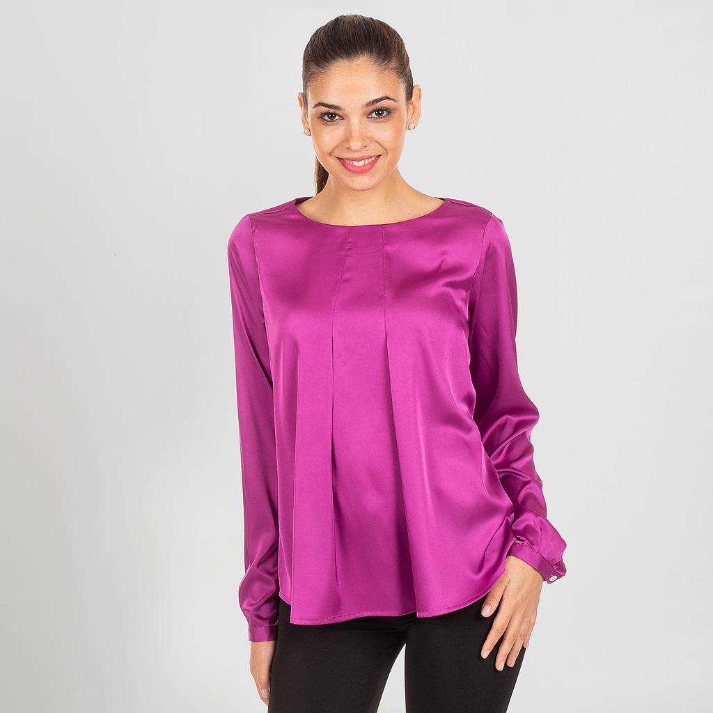 Gary's Telma blouse femme noire XS satin