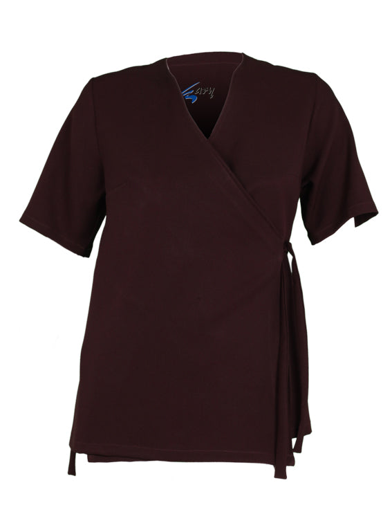 Gary's tunique coiffure bordeaux femme col V taille M