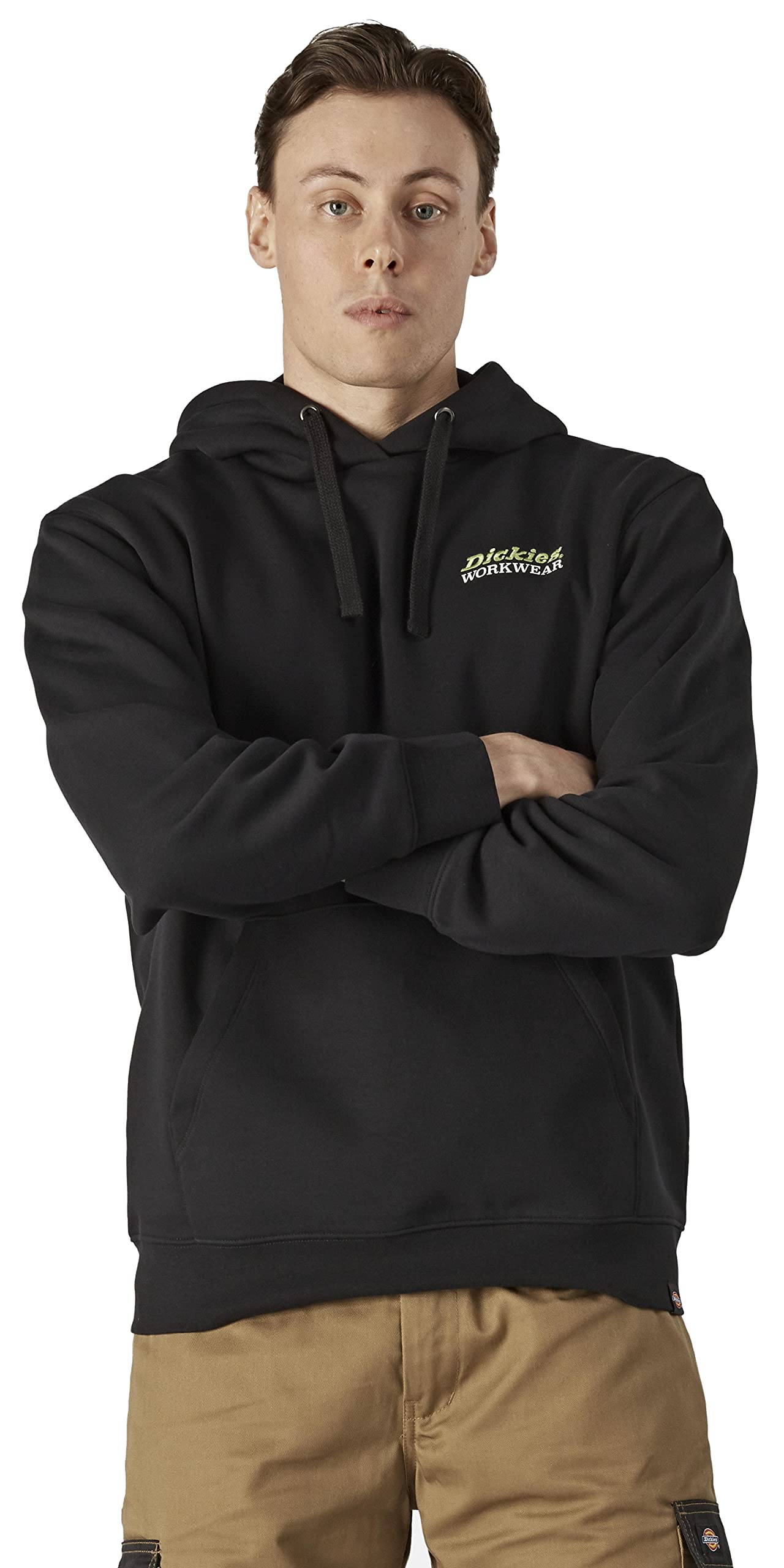 Dickies Stowe Sweat à Capuche Noir Coton Homme L