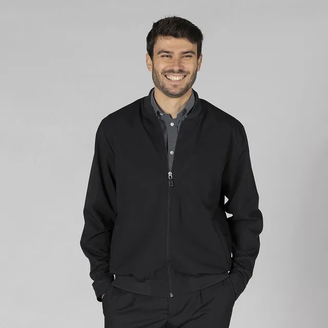 Gary's Trivial Bomber Homme Noir Veste Travail Doublée