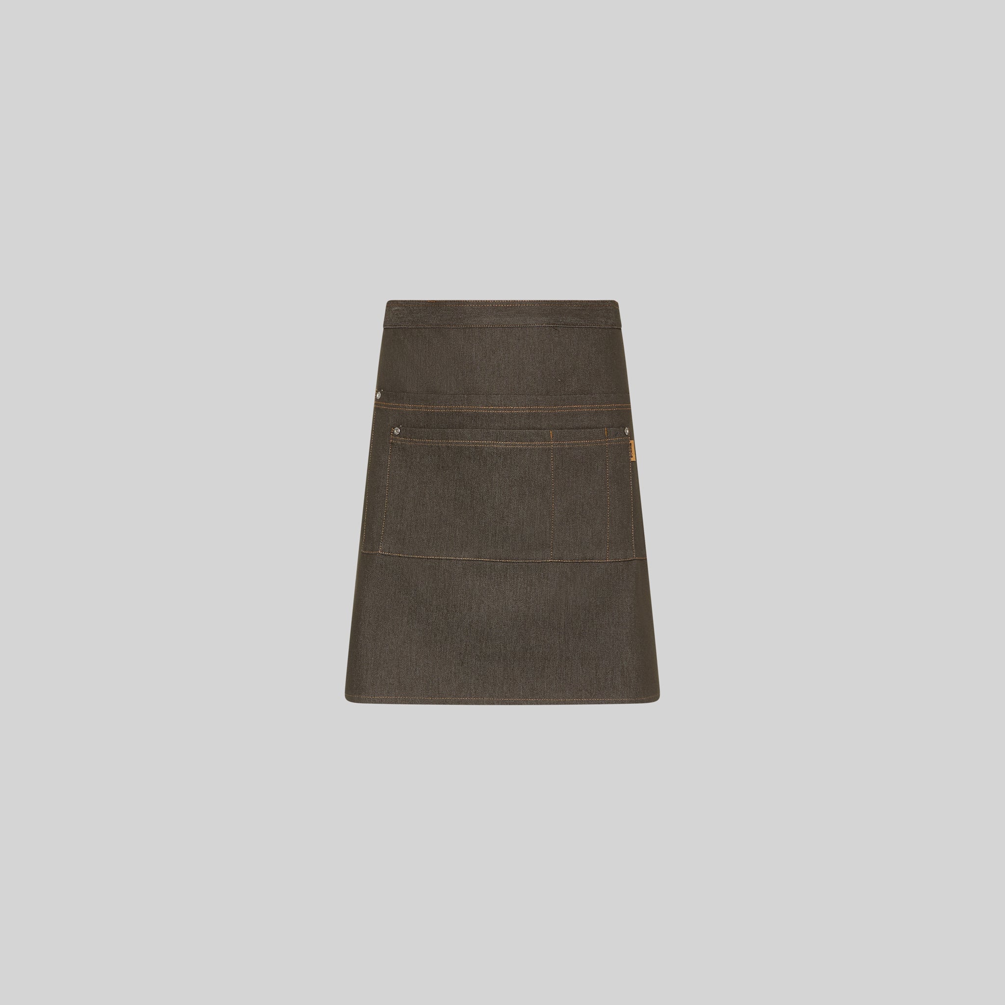 GARY'S Aprons Jordania tablier court denim noir TU