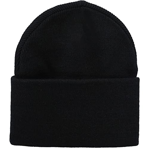 Dickies bonnet acrylique à revers noir homme hiver