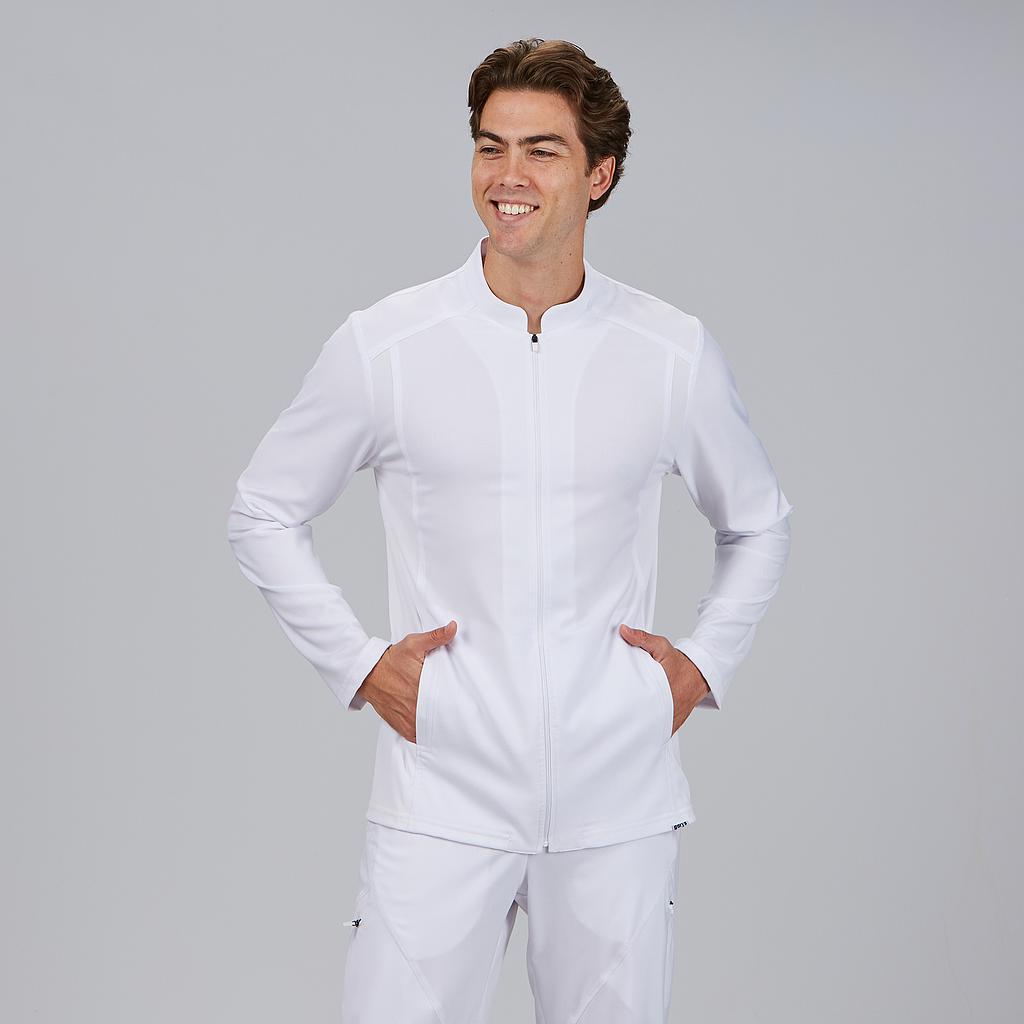 GARY'S Biel Blouse Homme Zip Noir Manches Longues
