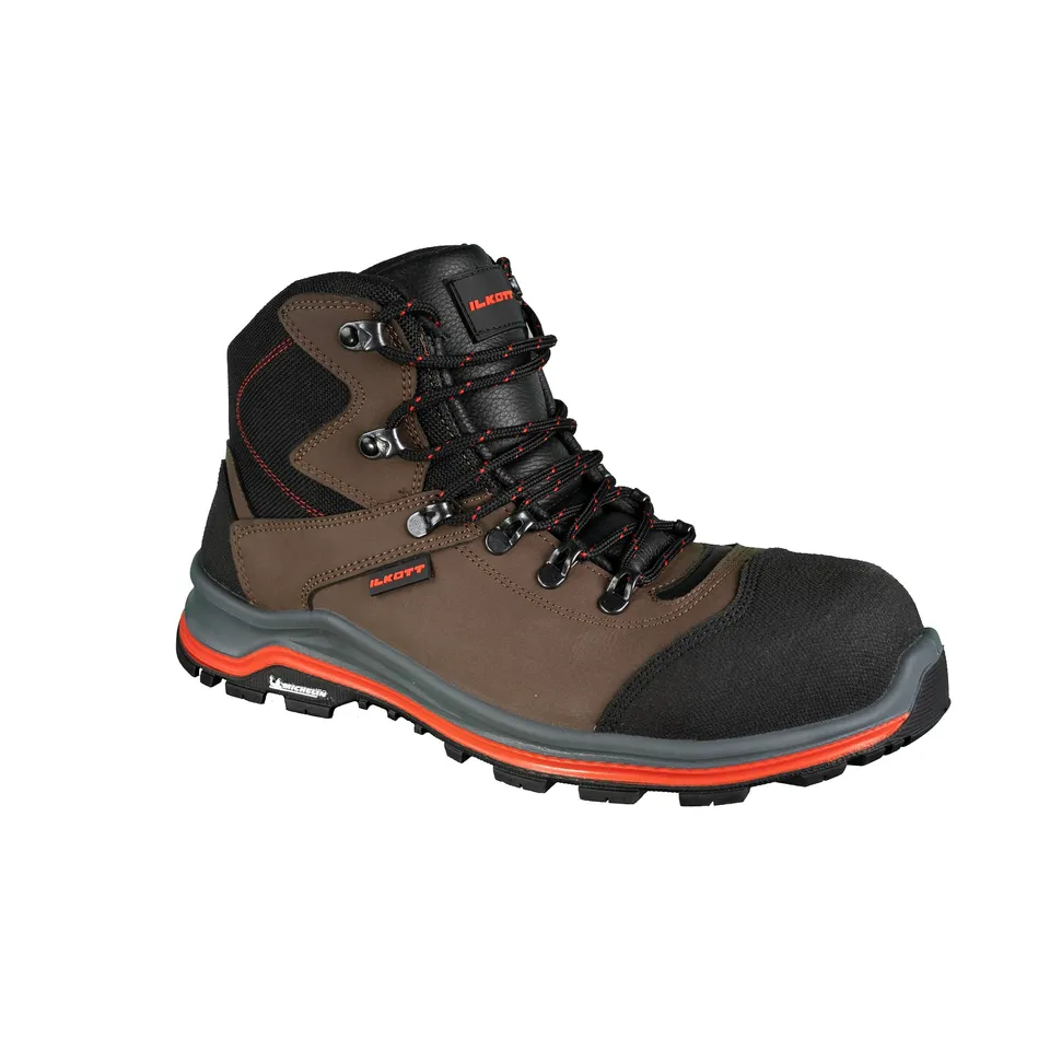 ILKOTT Modèle K chaussure sécurité Mid nubuck marron