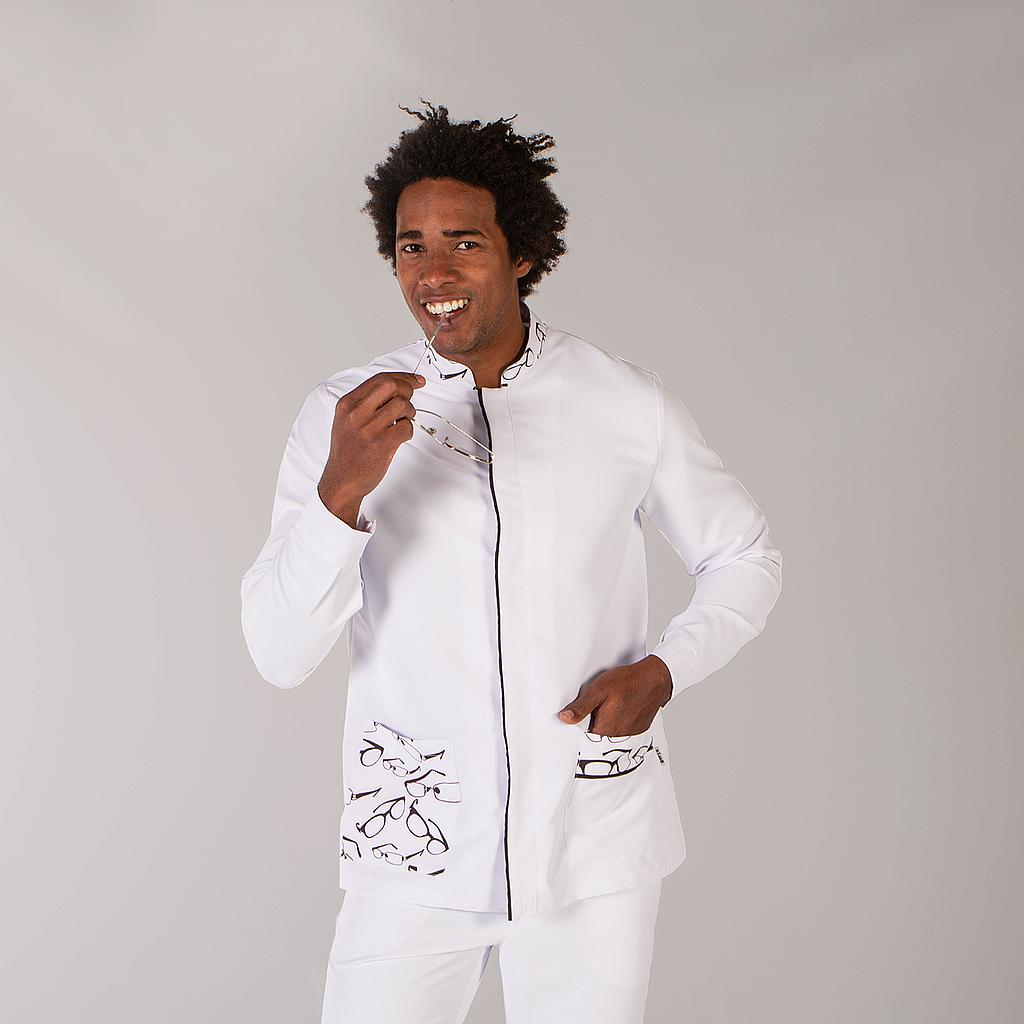 Gary's Ferrán blouse médicale homme noir microfibre