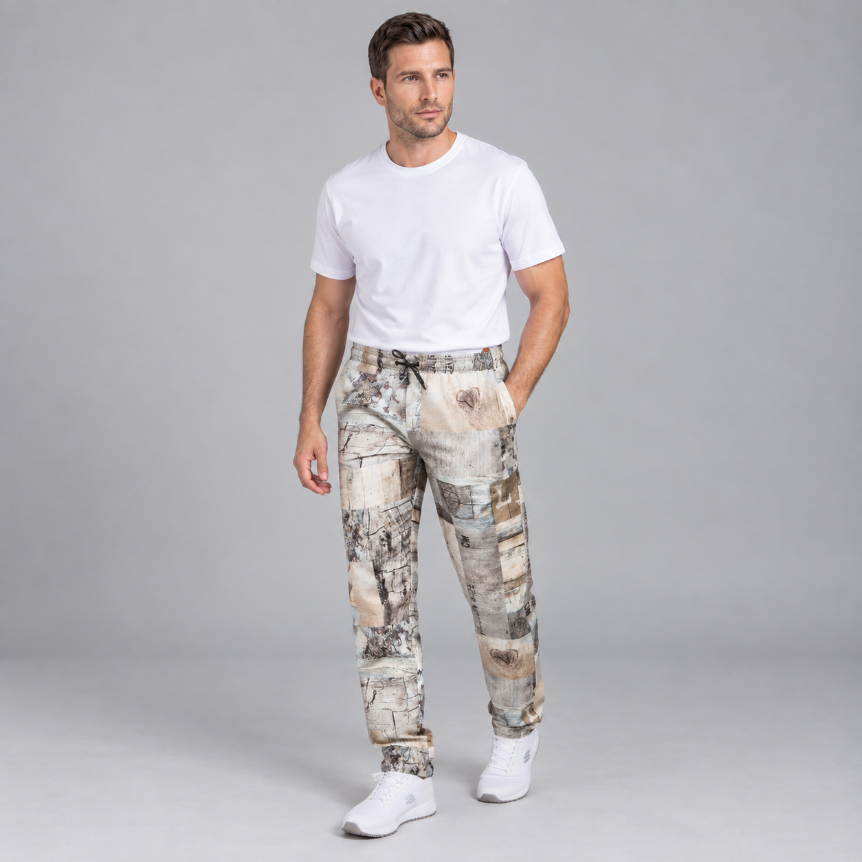 GARY'S pantalon cuisine unisexe coton Olivas