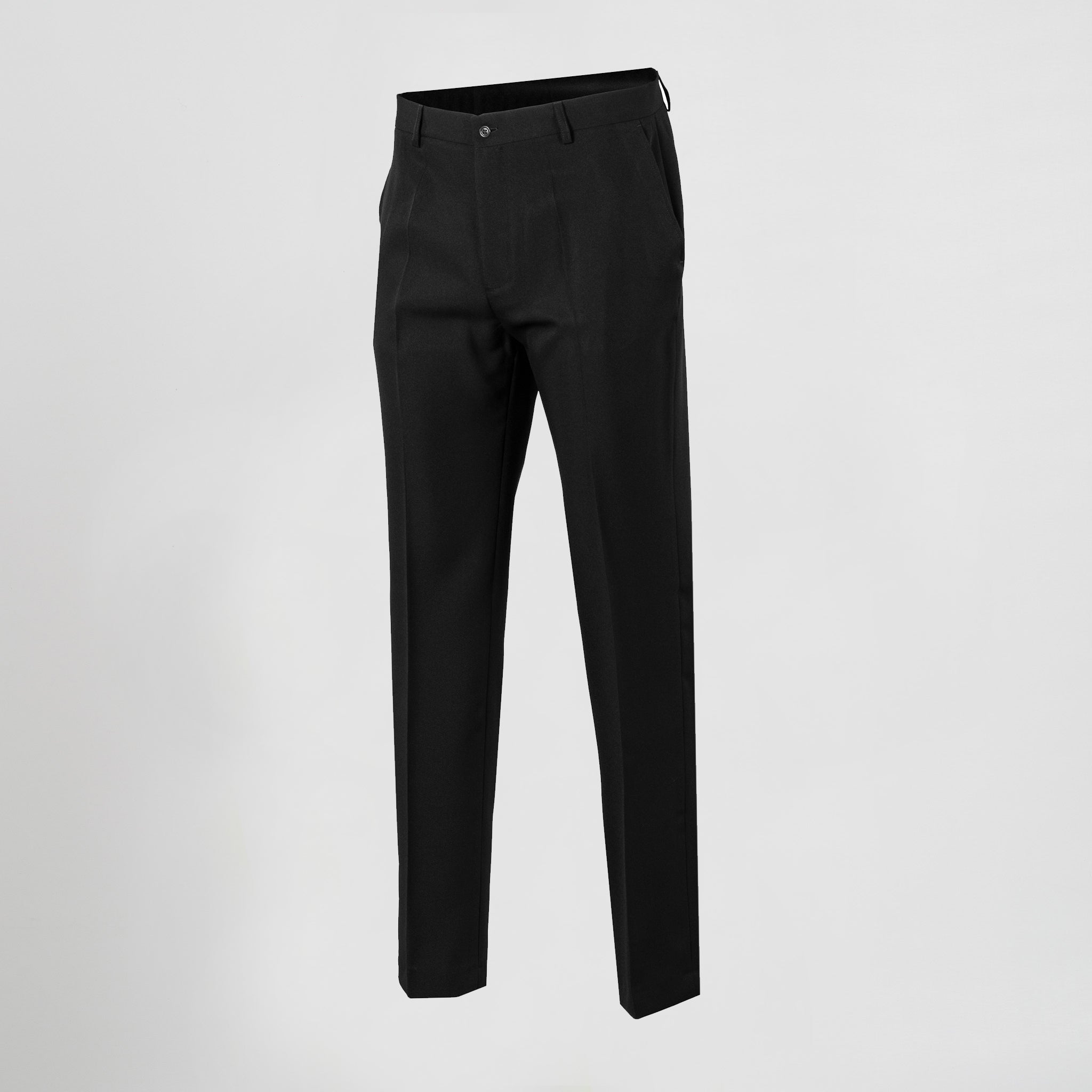 GARY'S Pants TROUSERS MAN WITHOUT CLIPS pantalon homme noir