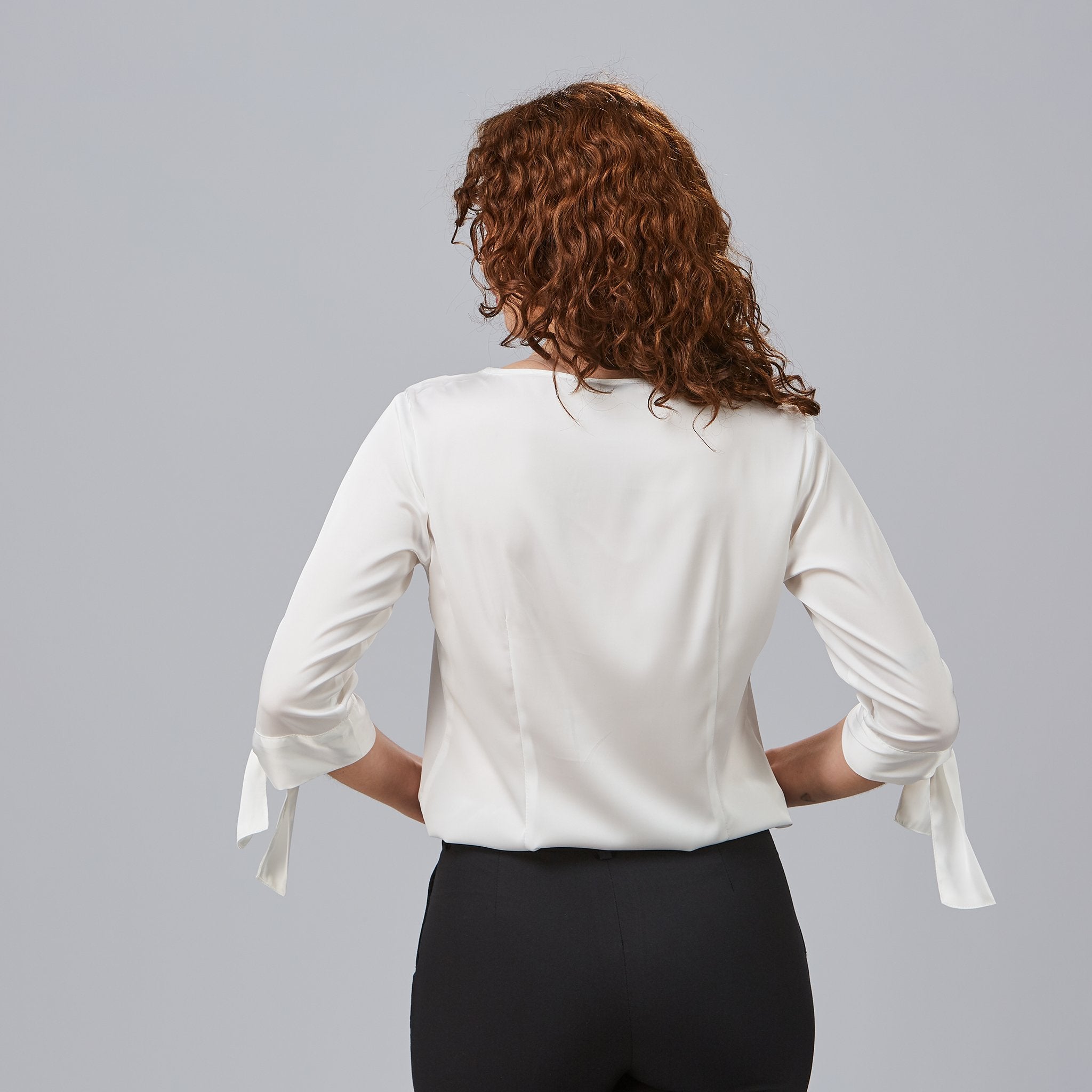 GARY'S Olivia blouse femme satin noire