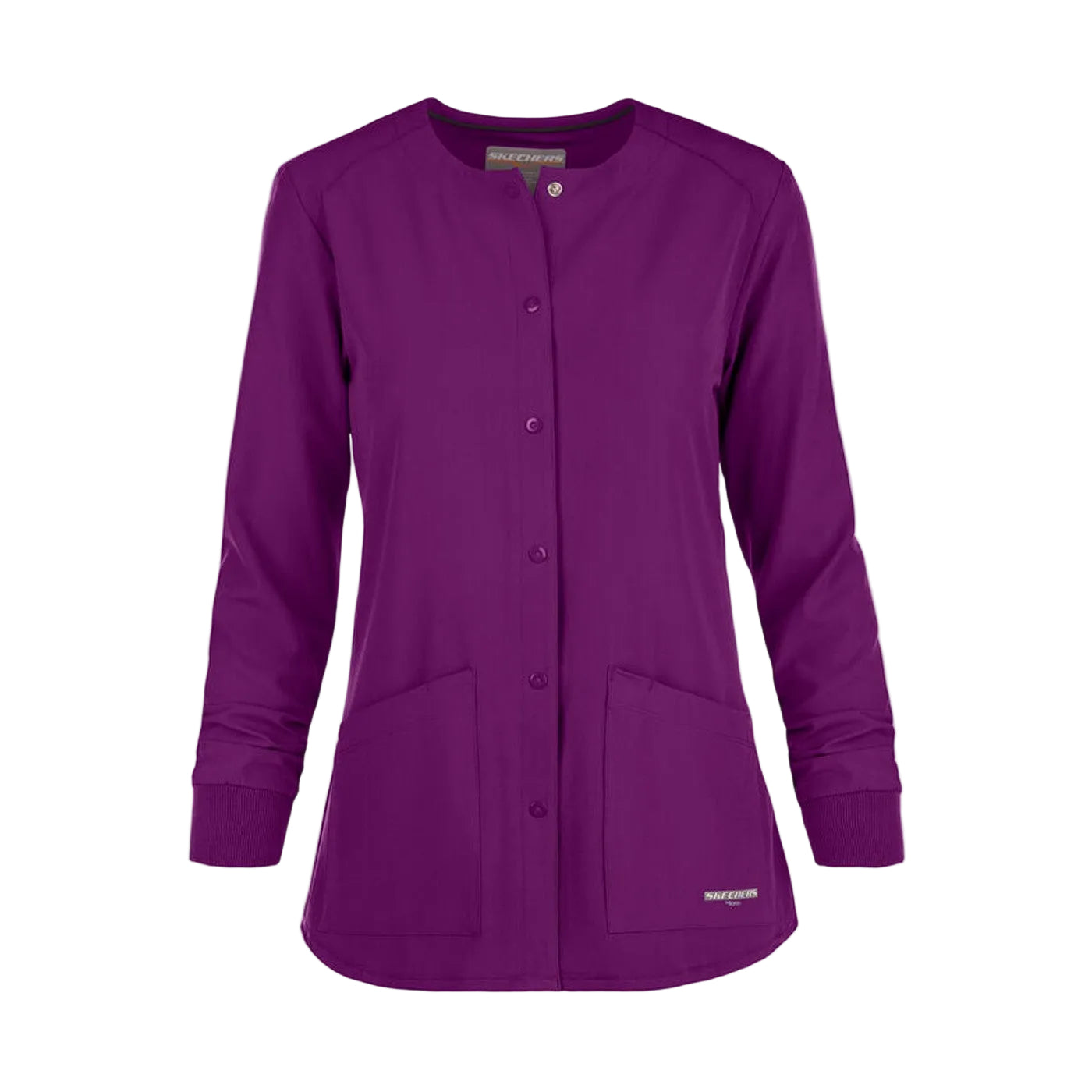 Enfermania Ropa veste médicale femme aubergine stretch XS-L