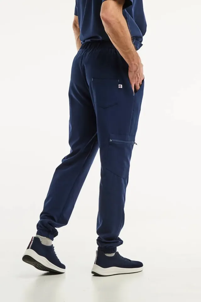 Aelin Slimfit NEW pantalon médical bleu marine