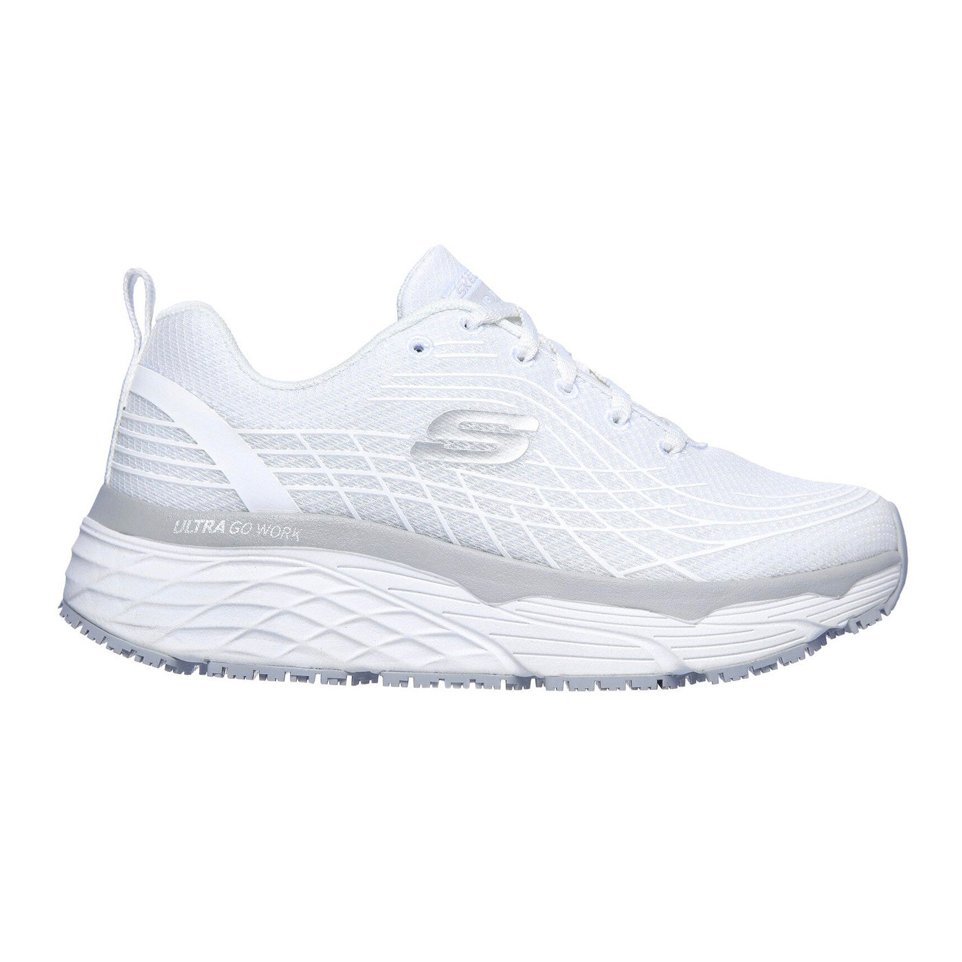 Enfermania Calzado Skechers Max Cushioning basket blanche
