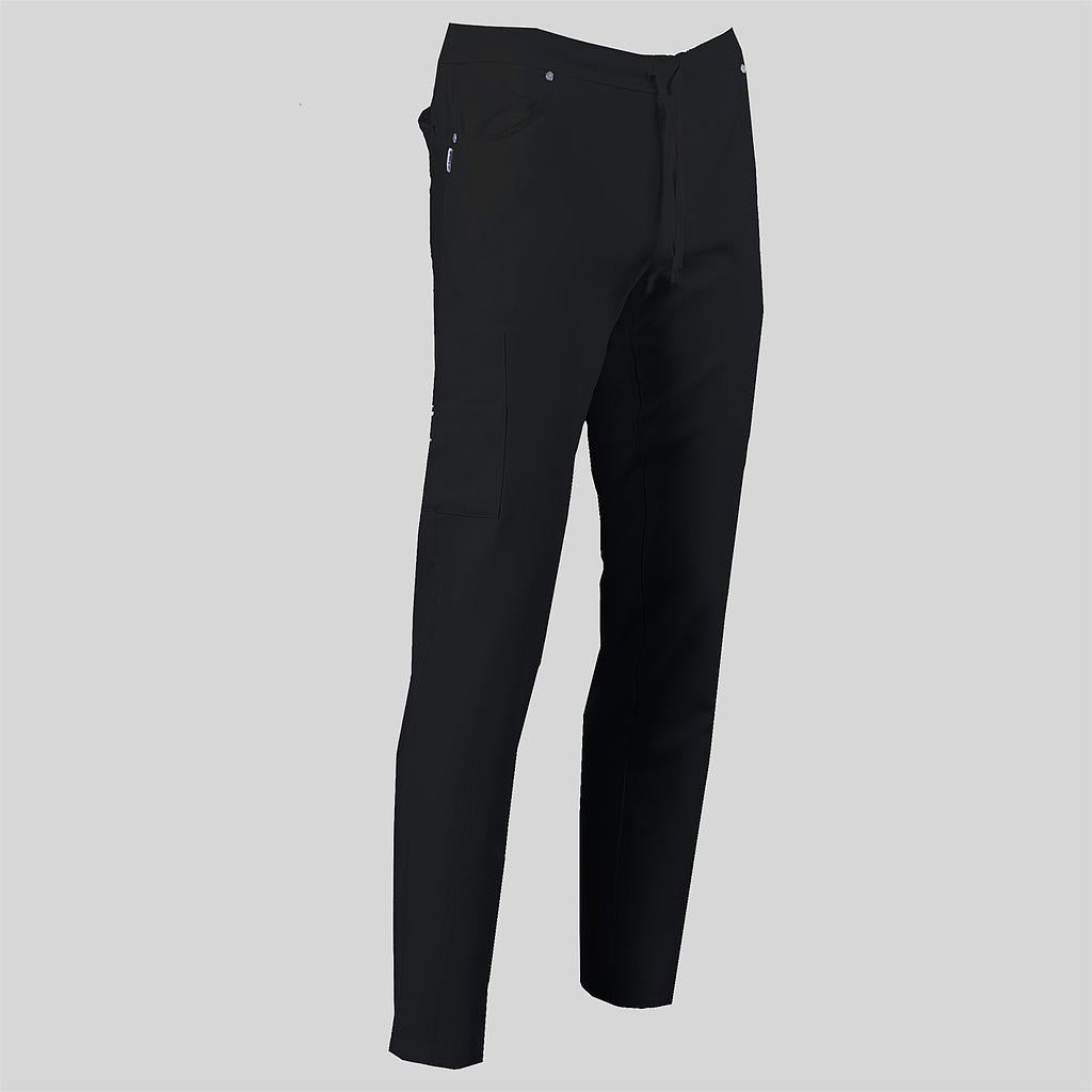 Gary's Elastik pantalon médical noir multipoche taille M