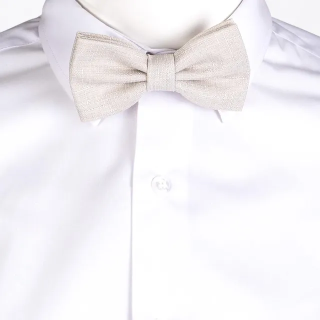 GARY'S Nœud papillon noir coton clip uniforme serveur