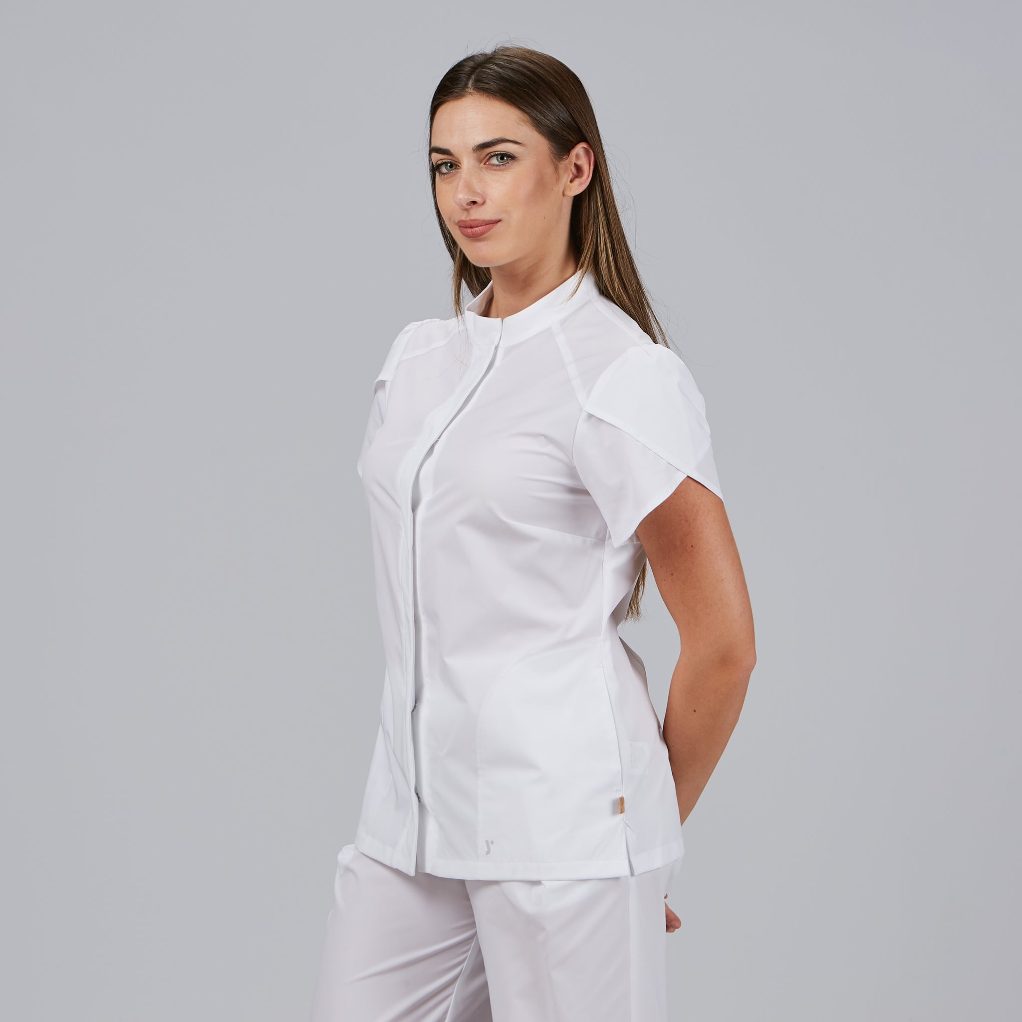 GARY'S Lina blouse medicale noire manches courtes XS