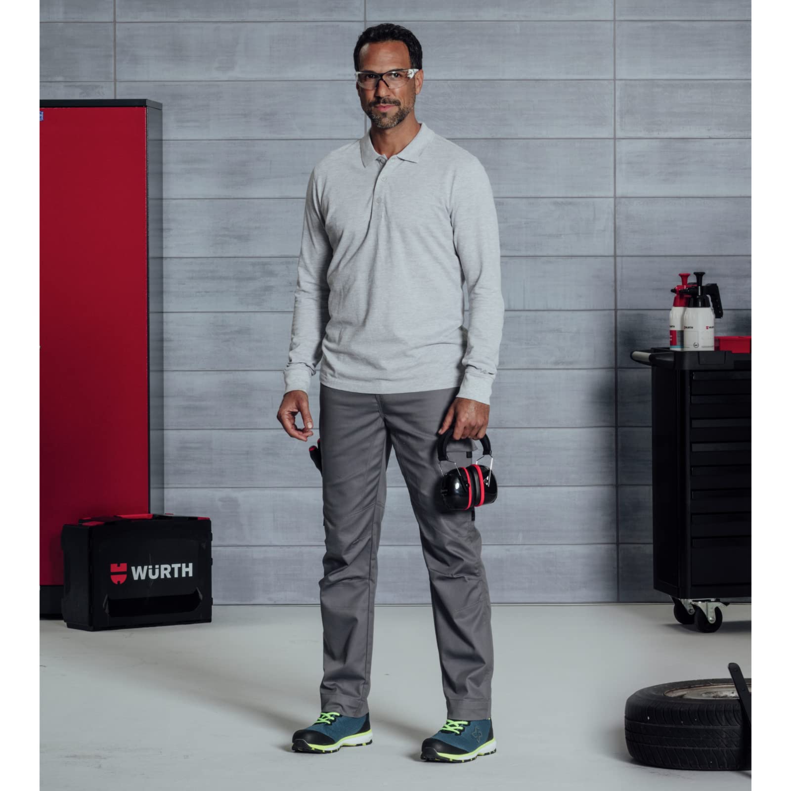 Würth MODYF Star CP250 Pantalon Travail Gris Taille 38