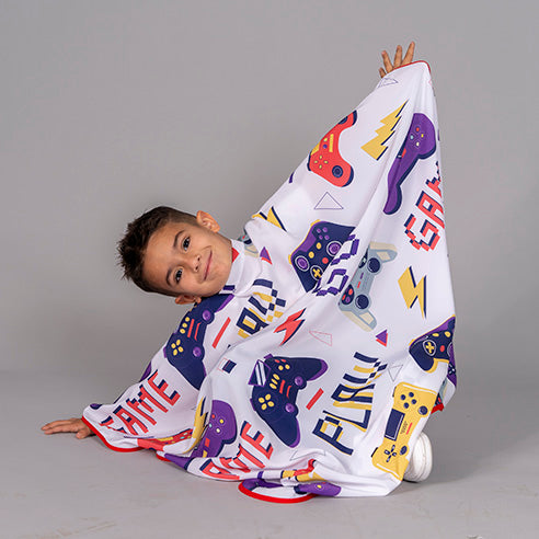 GARY'S Cape Coiffure Enfant Imprimé Game Taille Unique