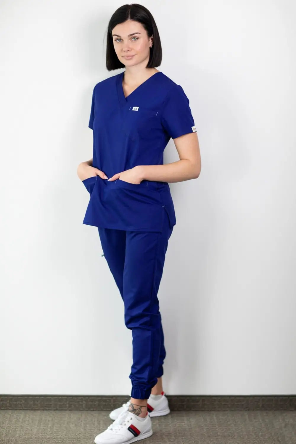 Aelin Slimfit NEW tunique médicale bleu royal slim fit taille M
