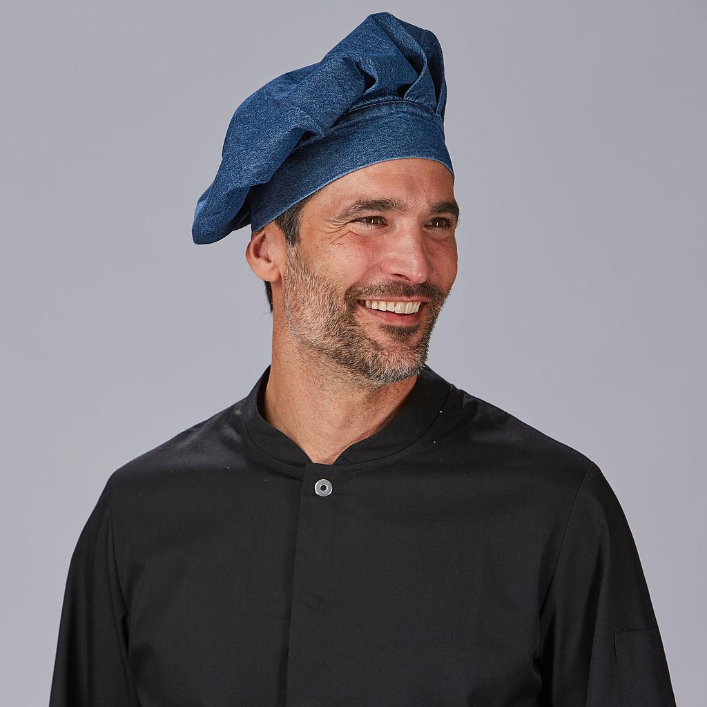Gary's Classic Chef toque jean denim brut coton