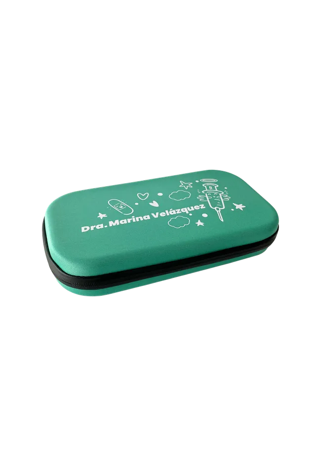 Enfermania Accesorios Étui Stéthoscope Vert Caraïbe EVA