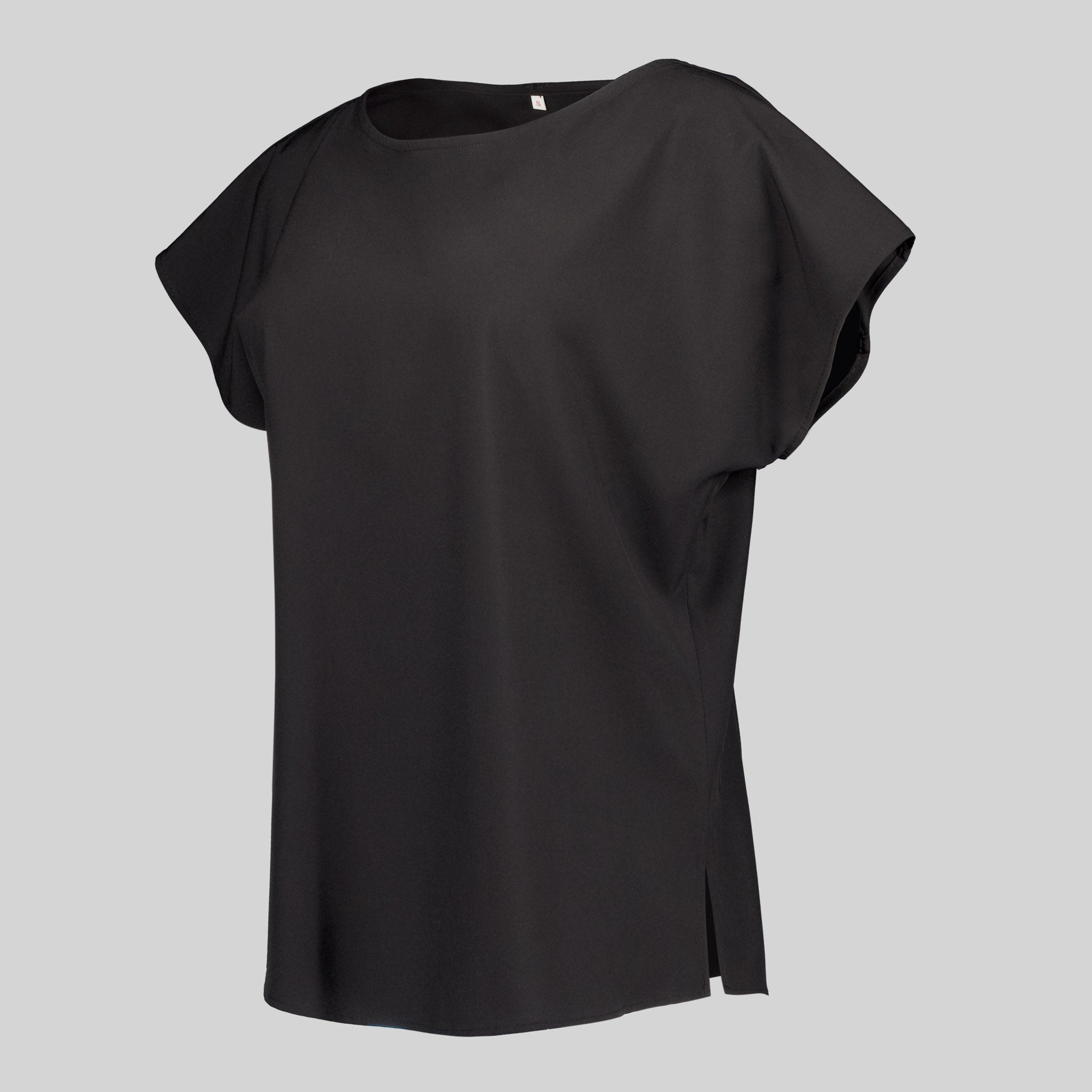 Gary's Pensamiento blouse femme noire microfibre