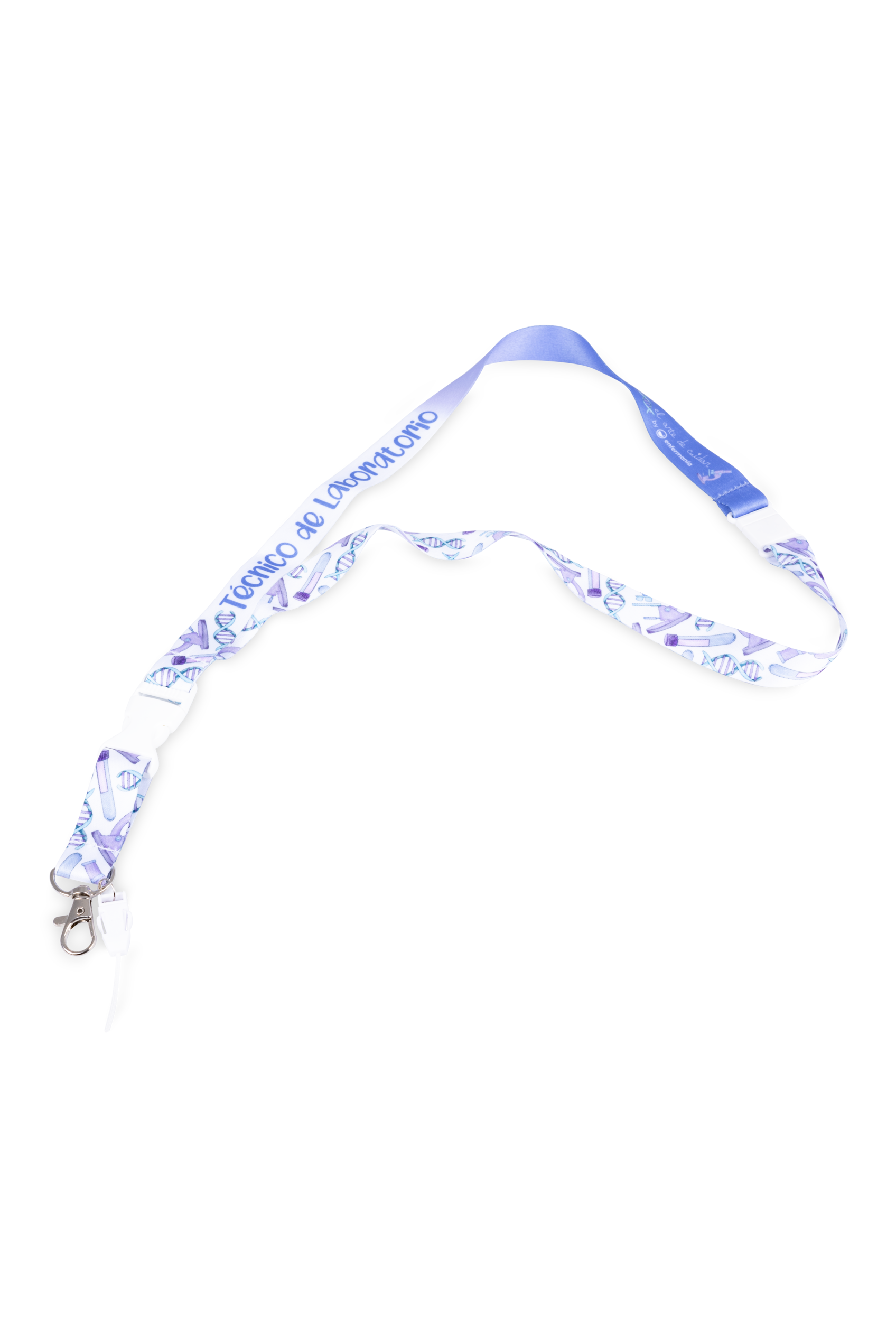 Enfermania Accesorios lanyard technicien laboratoire 57 cm