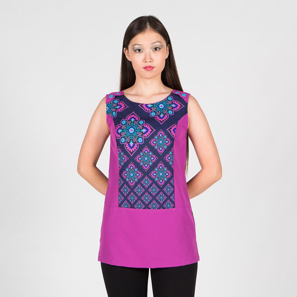 Gary's Fresia tunique femme marine XS polyester