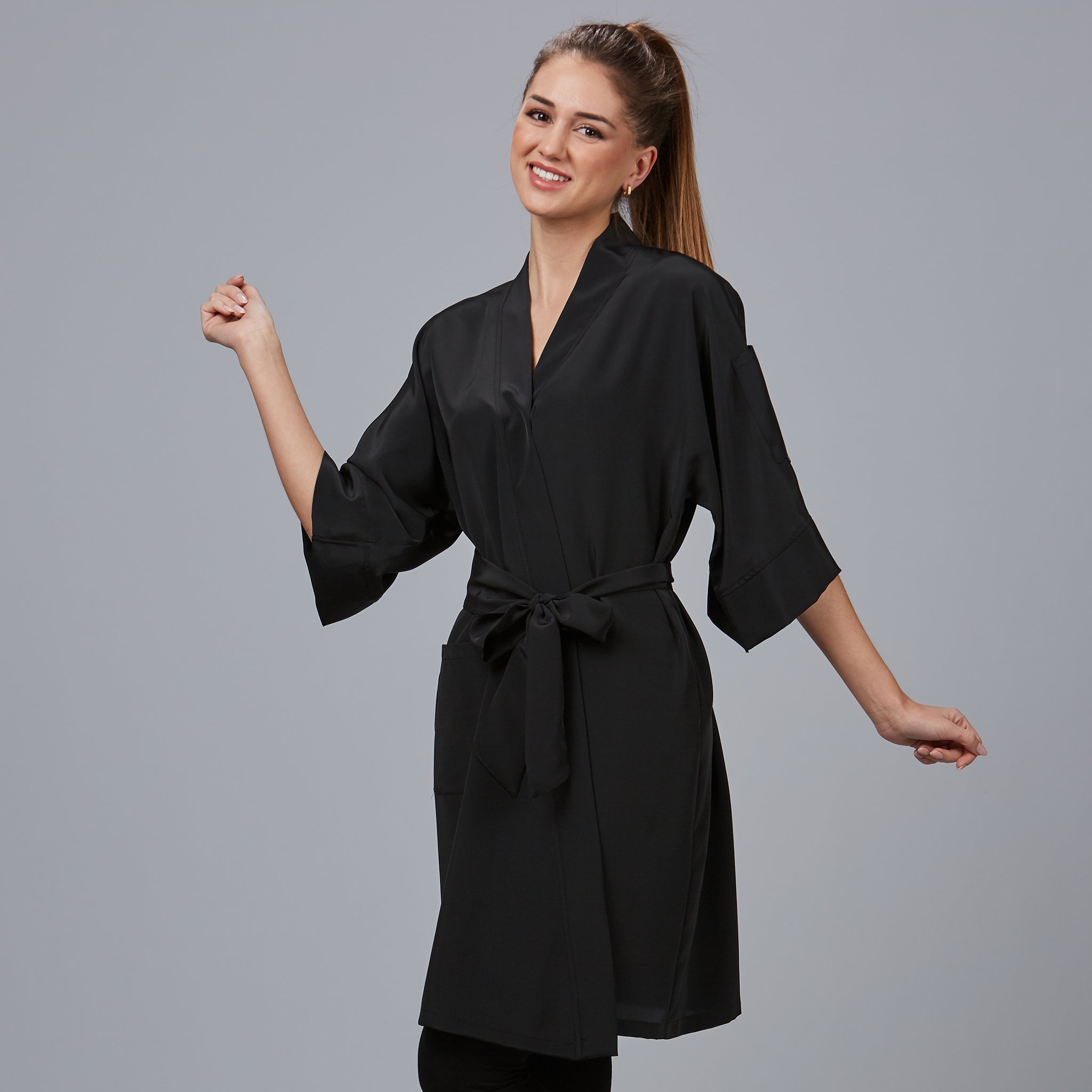 Gary's Blouses Tunic Canna tunique noire coiffure