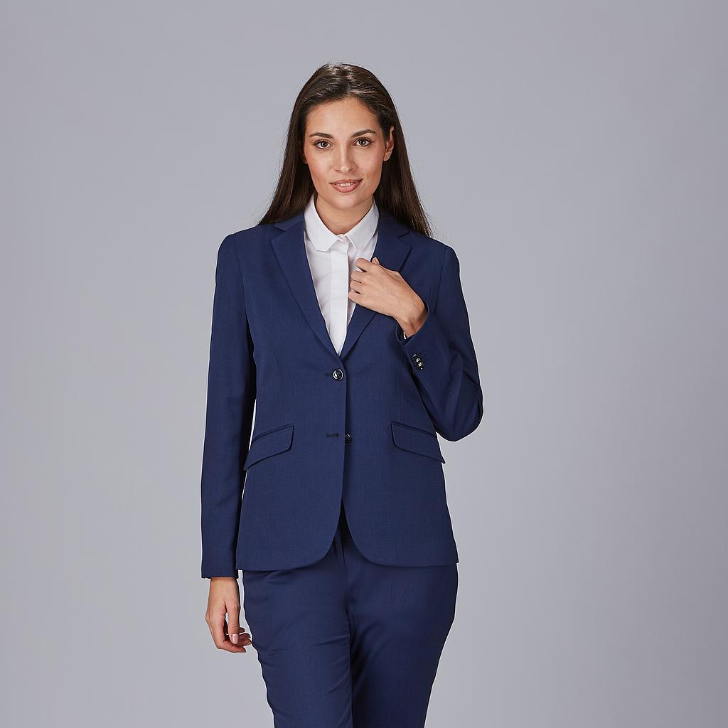 GARY'S Taffora Blazer Femme Noir 2 Boutons Stretch