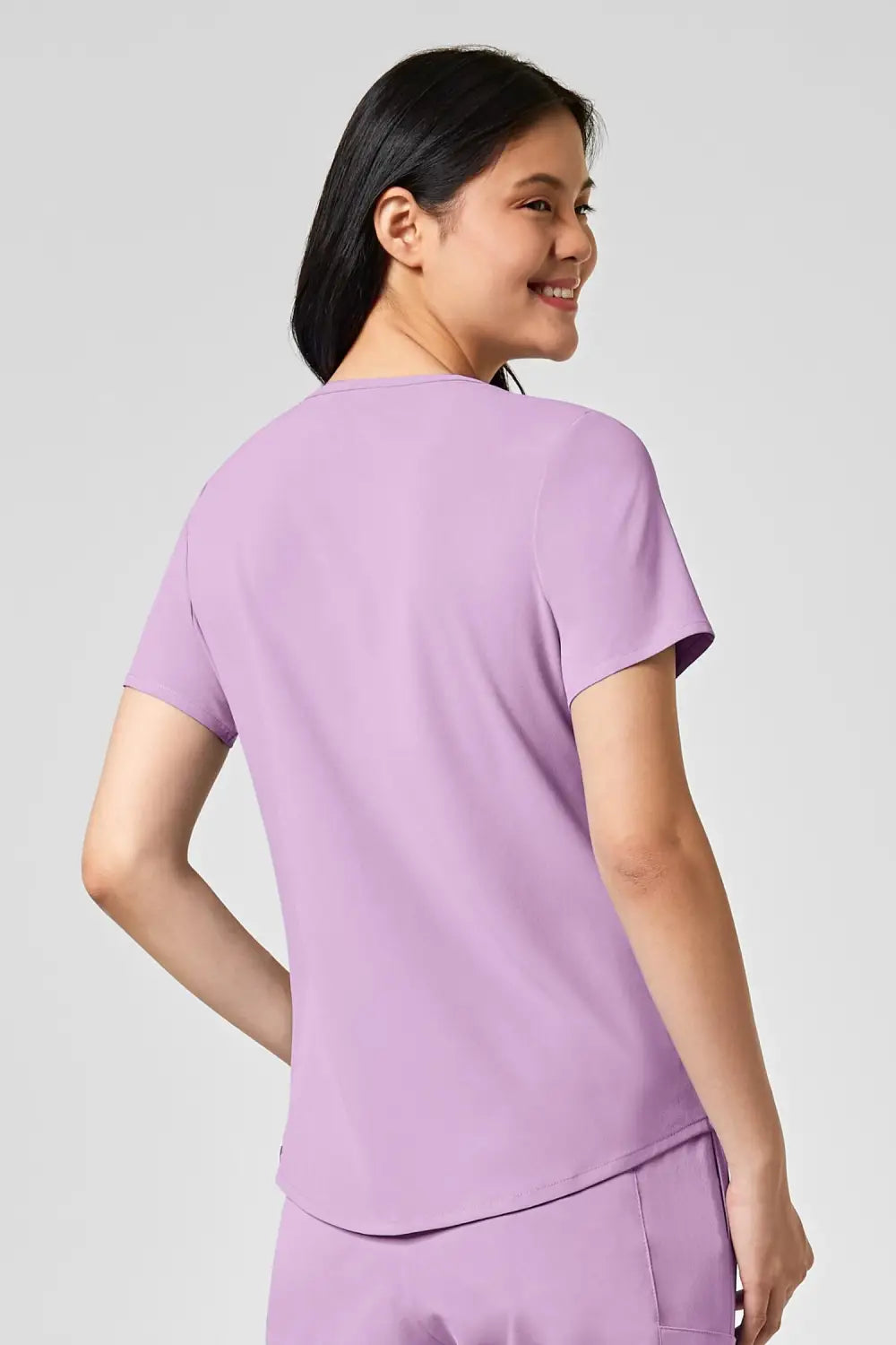 Aelin EMMA Renew tunique médicale violet clair stretch 4 poches