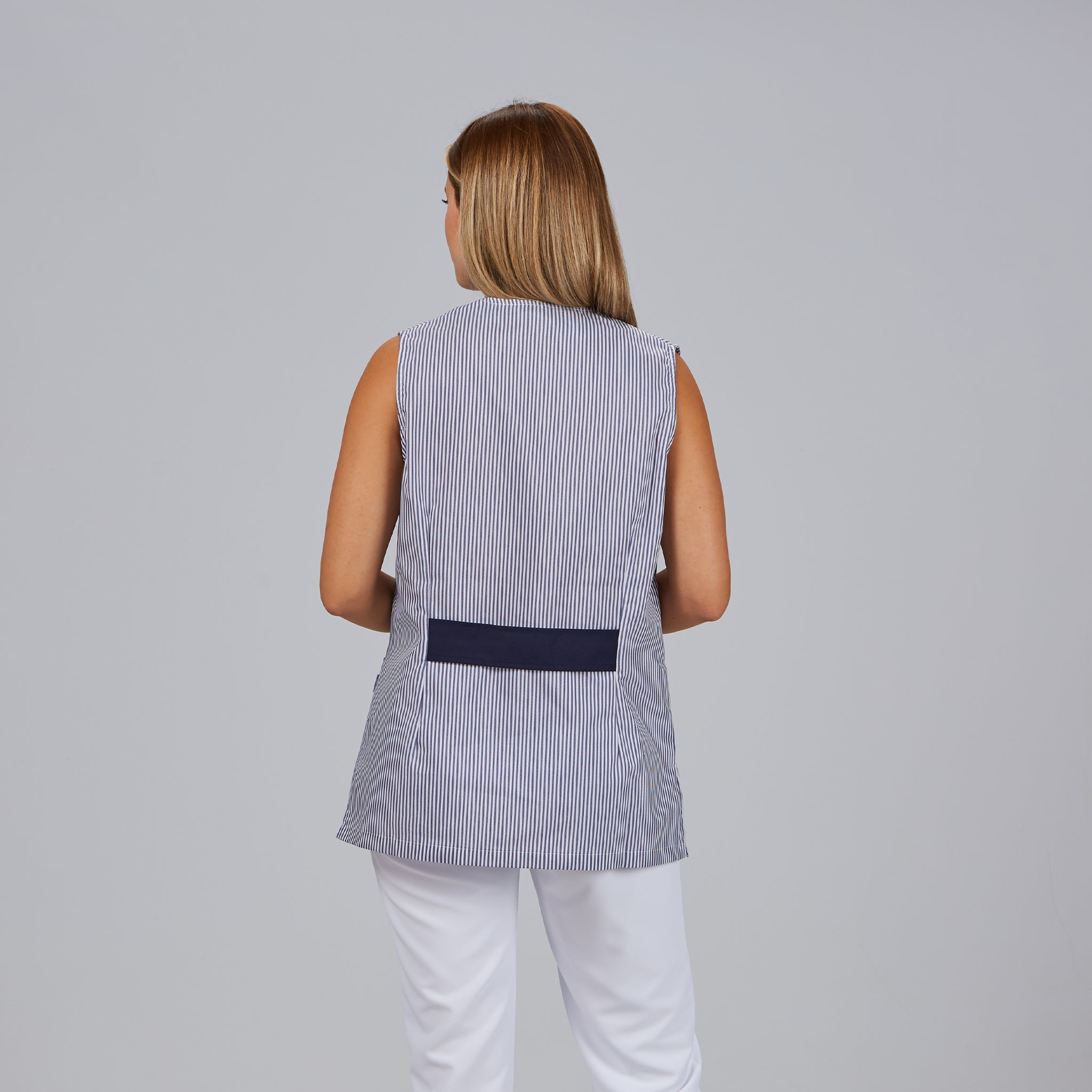 Gary's Vichy blouse femme sans manches vichy