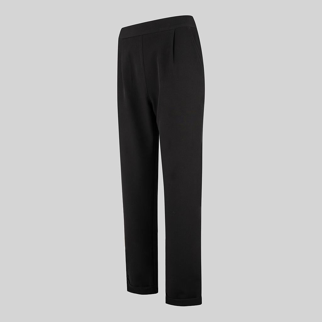 Gary's pantalon travail femme noir bi-élastique stretch